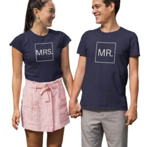 MR & MRS Valentine Couples T-Shirt - LT