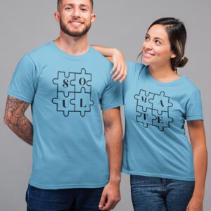 Soul Mate Valentine Couples T-Shirt - DK