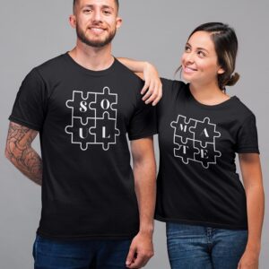 Soul Mate Valentine Couples T-Shirt - LT