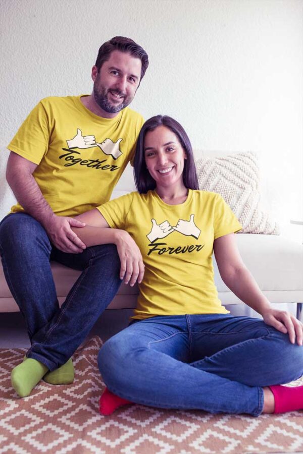 Together Forever Pinky Promise | Couple T-Shirt DK