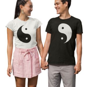 Yin and Yang Valentine Couple T-Shirt