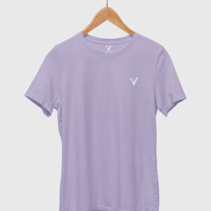 Lanvender Classic Plain Round Neck T-Shirt for Women