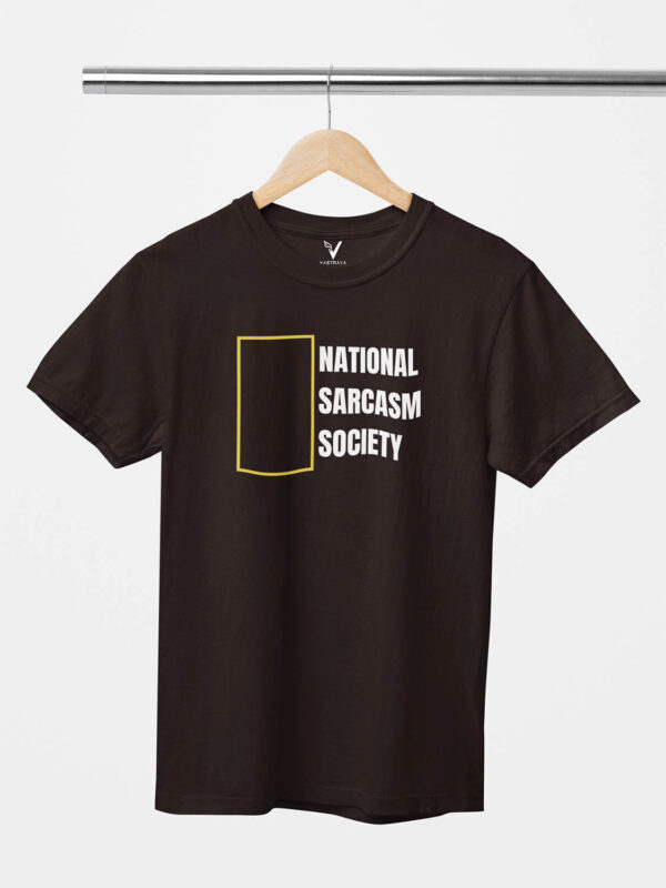 National Sarcasm Society Unisex T-Shirt - Image 3