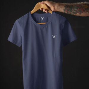 Navy Blue Supima Premium Classic Unisex Cotton T-Shirt