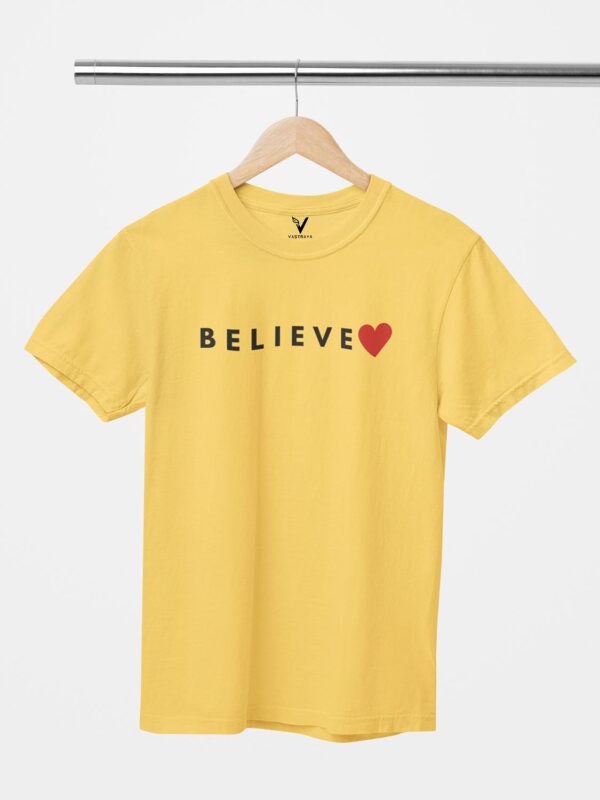 Believe Heart Unisex T-Shirt - Image 10