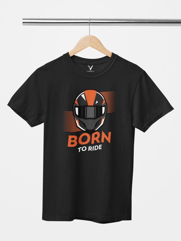 Born To Ride Design Printed Unisex T-Shirt - Image 8