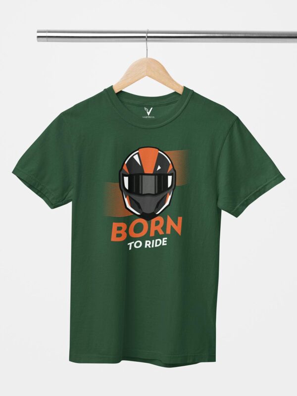 Born To Ride Design Printed Unisex T-Shirt - Image 9