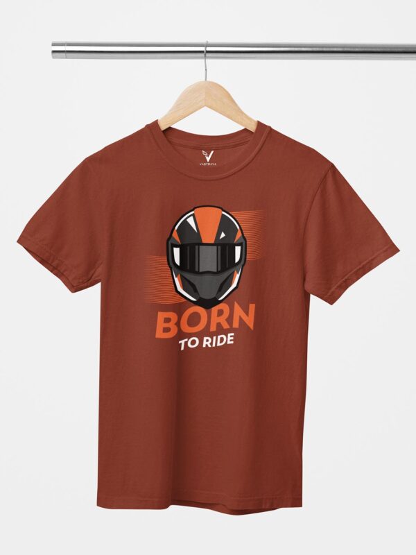 Born To Ride Design Printed Unisex T-Shirt - Image 10