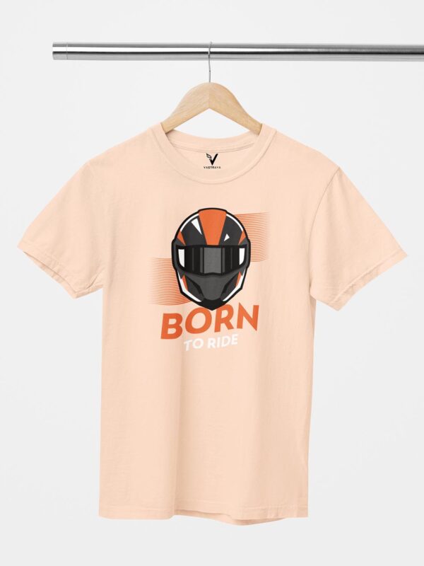 Born To Ride Design Printed Unisex T-Shirt - Image 2