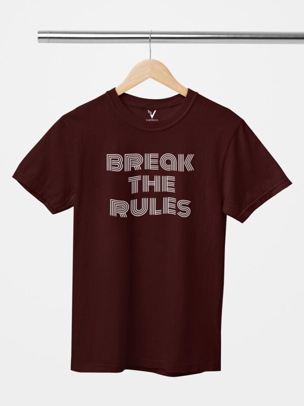 Break The Rules Unisex T-Shirt - Image 2