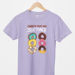 Check Out My Six Pack Printed Design Unisex T-Shirt