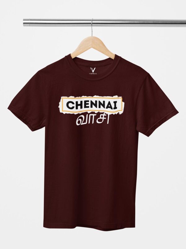 Chennai Vaasi Unisex T-Shirt - Image 3