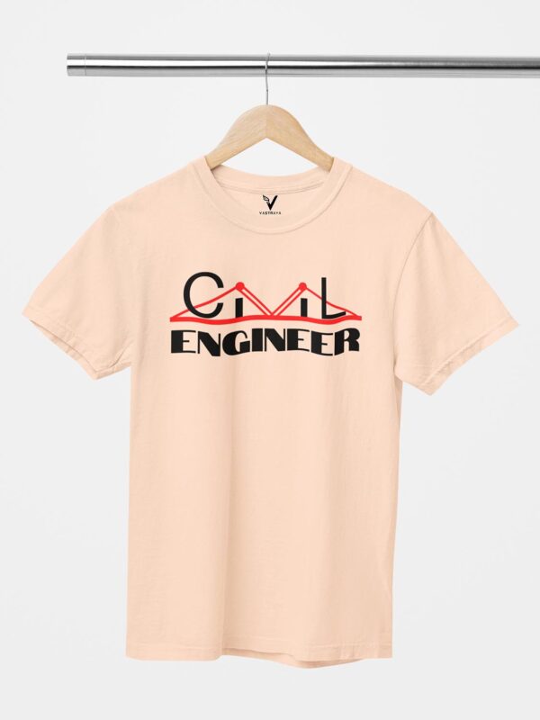 Civil Engineer Design Printed Unisex T-Shirt - Image 5