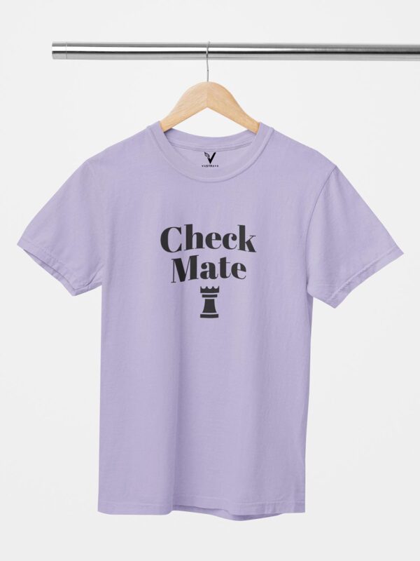 Check Mate Unisex T-Shirt - Image 2