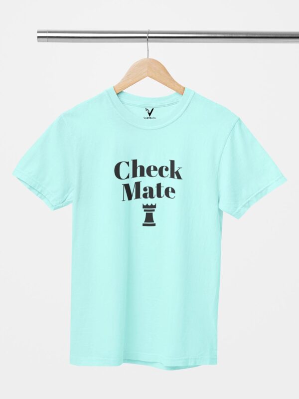 Check Mate Unisex T-Shirt - Image 3