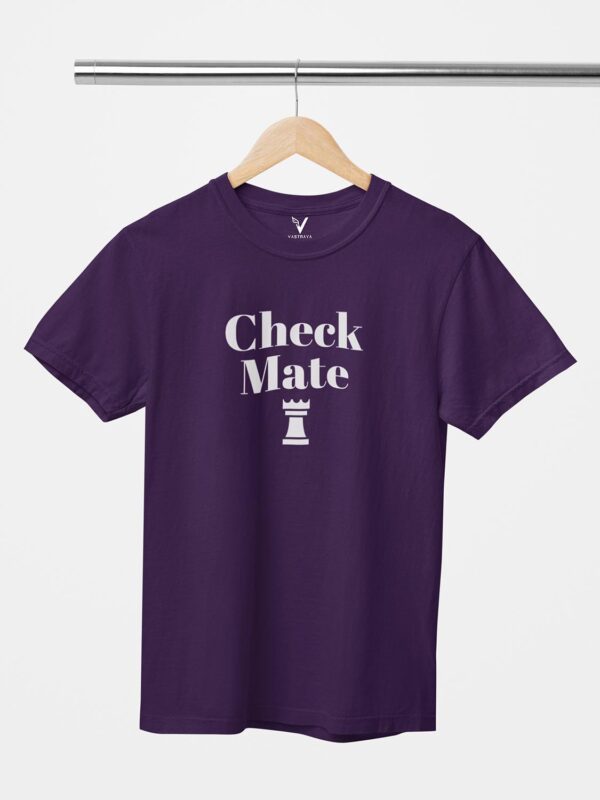 Check Mate Unisex T-Shirt - Image 6