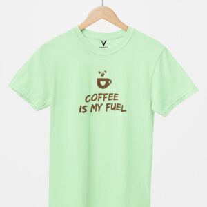 Coffee Is My Fuel Design Printed Unisex T-Shirt