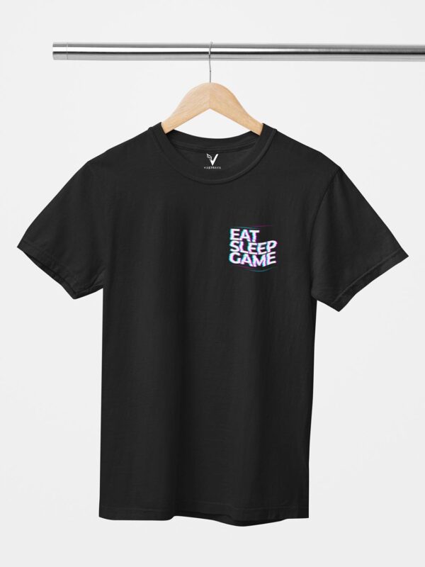 Eat Sleep Game Unisex T-Shirt - Image 2