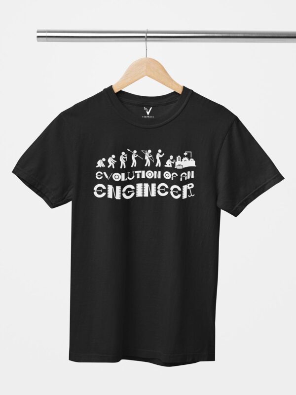Evolution of an Engineer Design Printed Unisex T-Shirt - Image 8