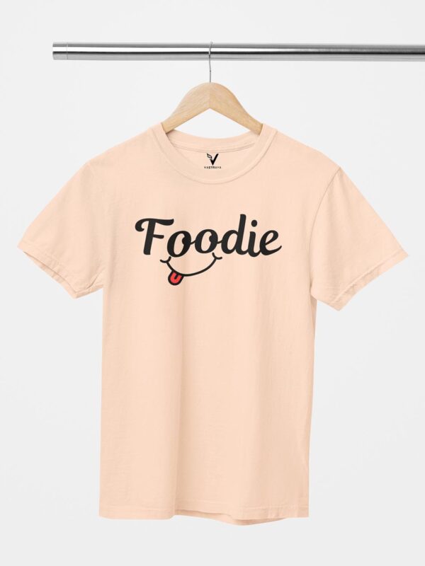 Foodie Lick Design Printed Unisex T-Shirt