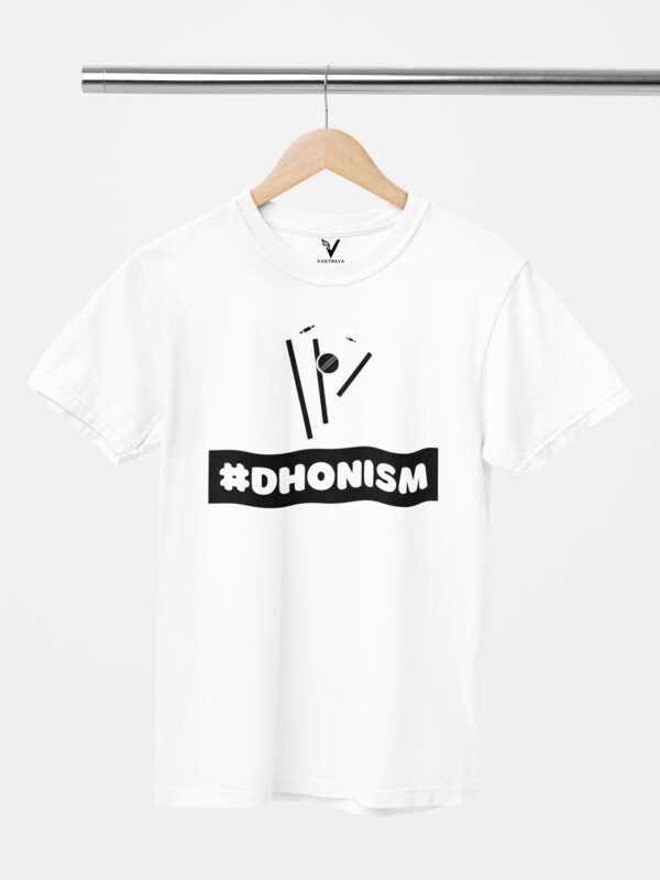 Hashtag Dhonism Wicket Keeper Stumping Unisex T-Shirt