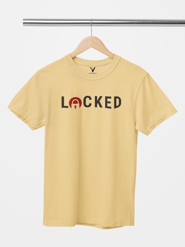 Locked Lock Unisex T-Shirt - Image 12