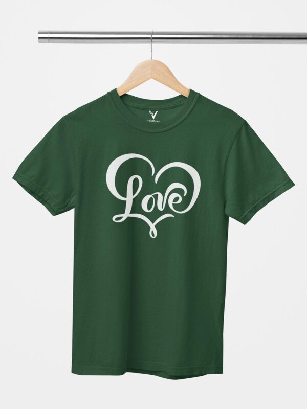 Love Calligraphy Unisex T-Shirt - Image 2