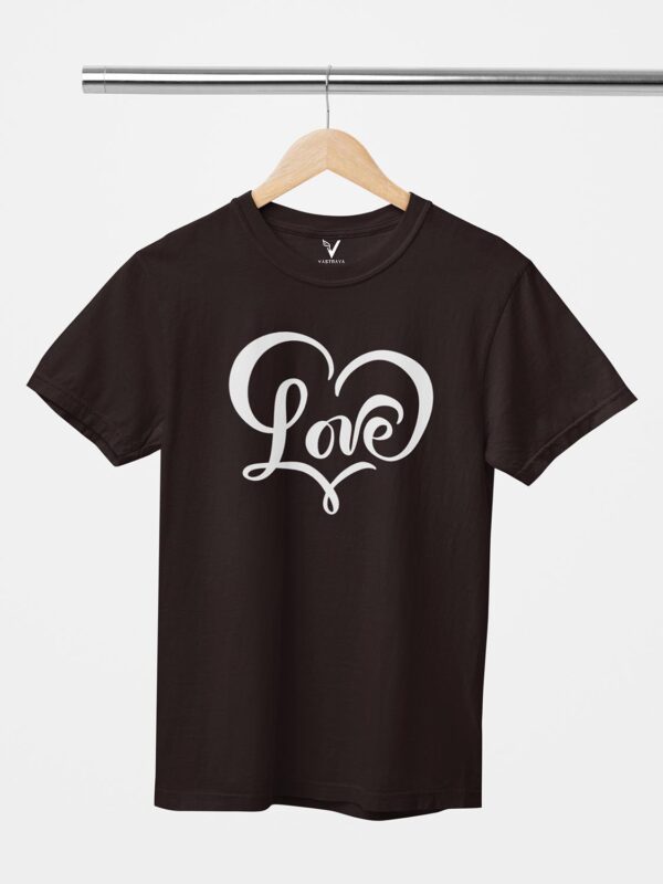 Love Calligraphy Unisex T-Shirt - Image 3