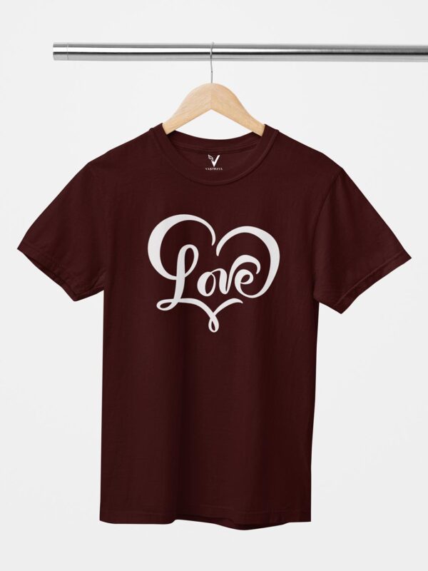 Love Calligraphy Unisex T-Shirt - Image 4