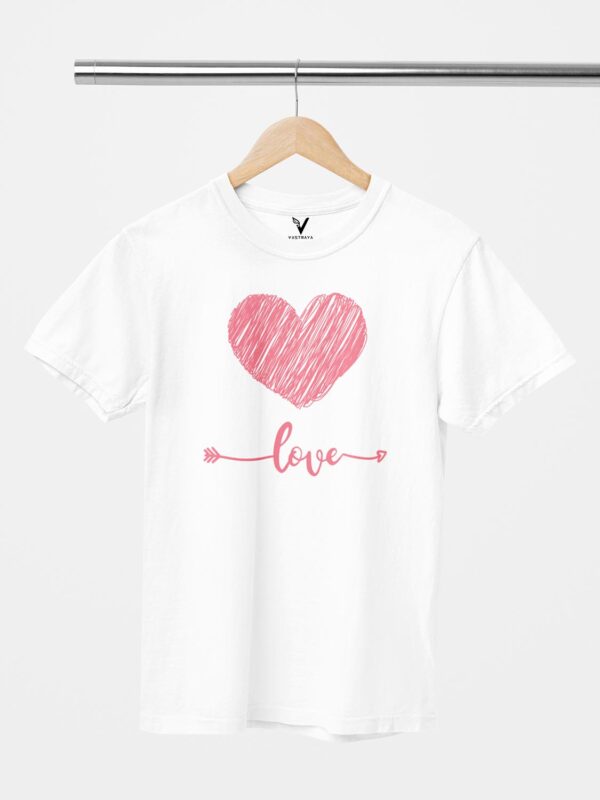 Love Arrow Love Unisex T-Shirt - Image 2