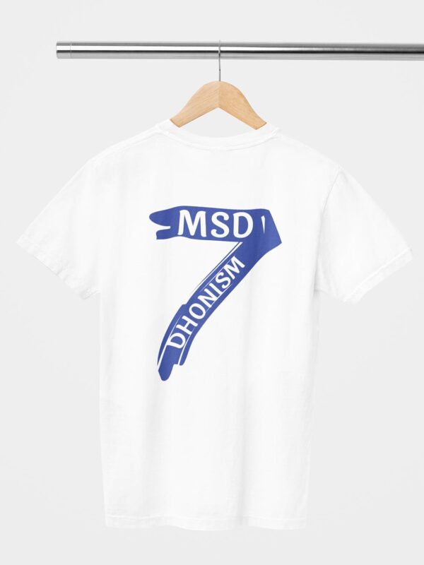 MSD Dhonism 7 Unisex T-Shirt (Back Printed) - Image 3