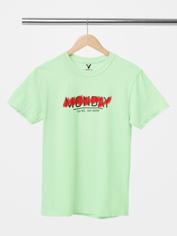 Monday Strike Out, Oh No Not Again Unisex T-Shirt - Image 3