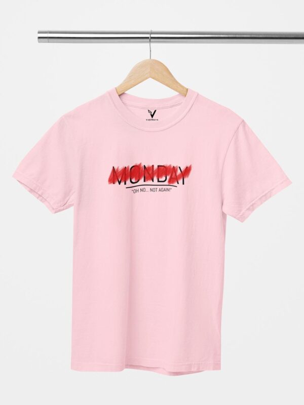 Monday Strike Out, Oh No Not Again Unisex T-Shirt - Image 4