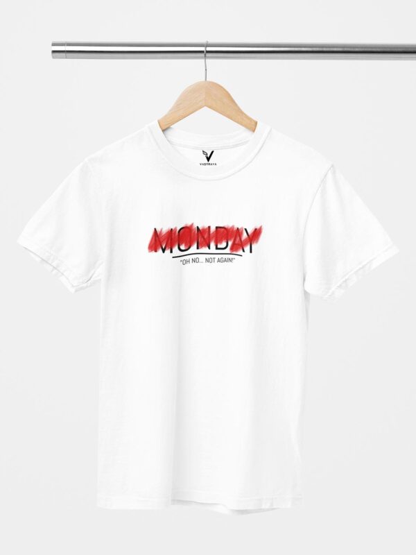 Monday Strike Out, Oh No Not Again Unisex T-Shirt - Image 7