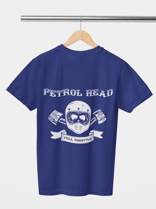 Petrol Head Design Printed Unisex T-Shirt - Image 3