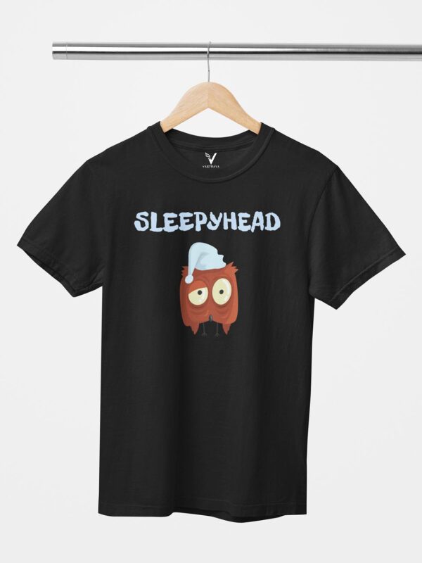Sleepy Head Unisex T-Shirt - Image 7
