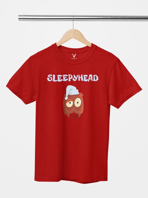 Sleepy Head Unisex T-Shirt - Image 5