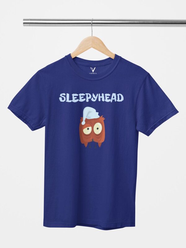 Sleepy Head Unisex T-Shirt - Image 6