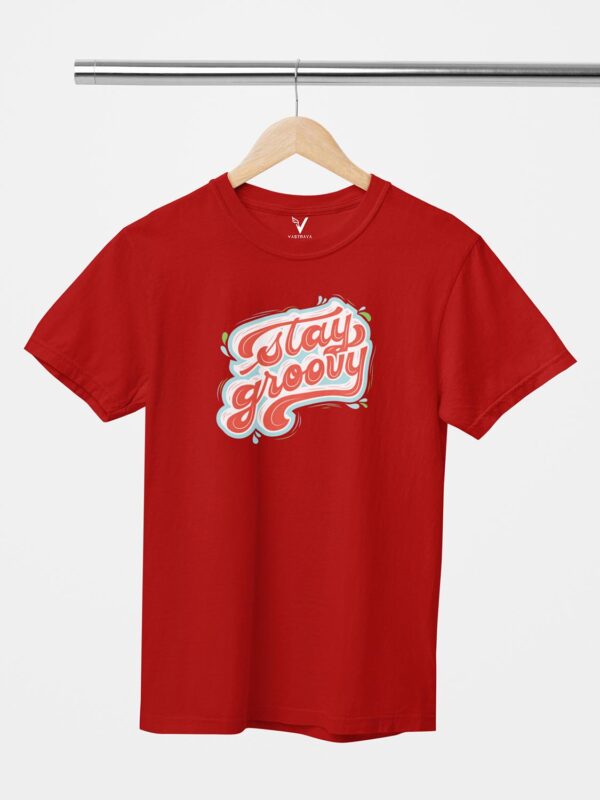 Stay Groovy Unisex T-Shirt - Image 4