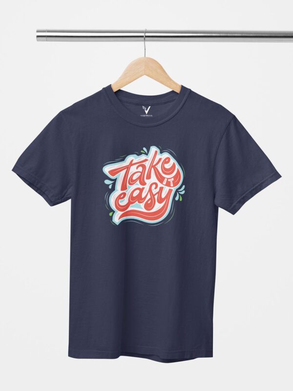 Take It Easy Unisex T-Shirt - Image 3