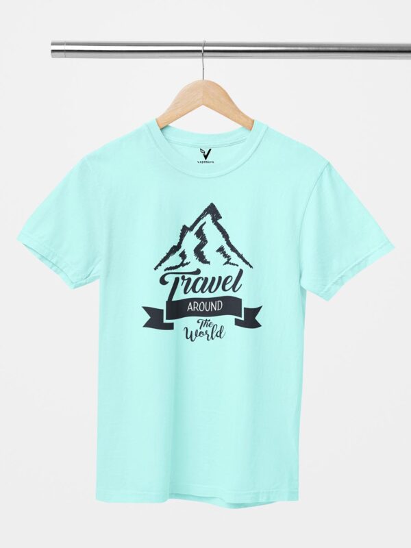 Travel Around The World Unisex T-Shirt - Image 2