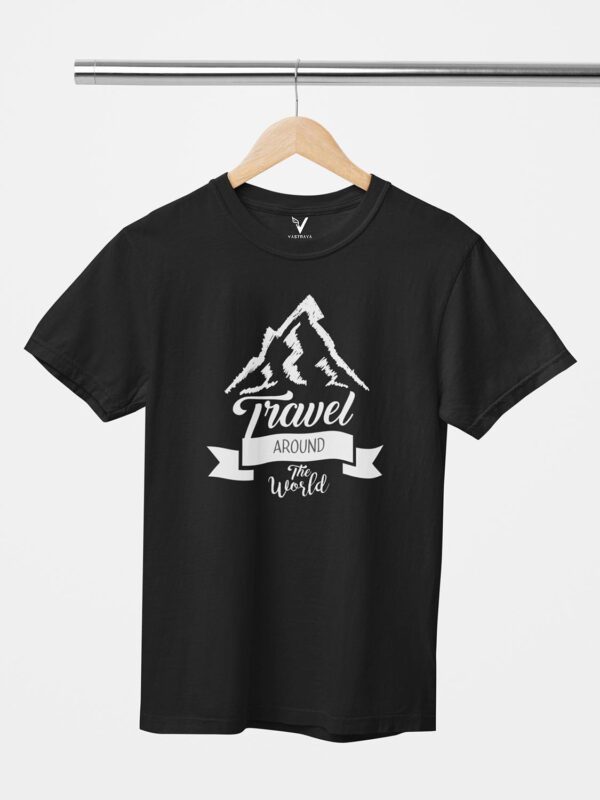 Travel Around The World Unisex T-Shirt - Image 9