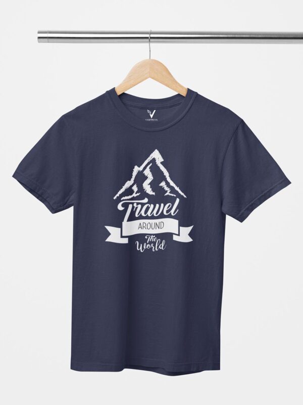 Travel Around The World Unisex T-Shirt - Image 3