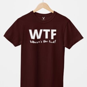 WTF Design Printed Unisex T-Shirt
