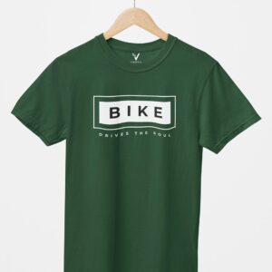 Bike Drives The Soul Design Printed Unisex T-Shirt