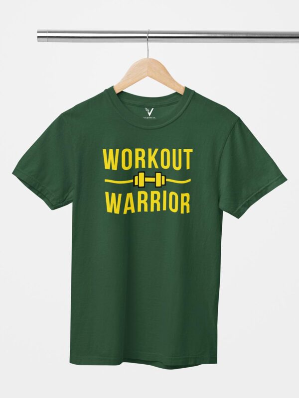 Workout Warrior Unisex T-Shirt - Image 2